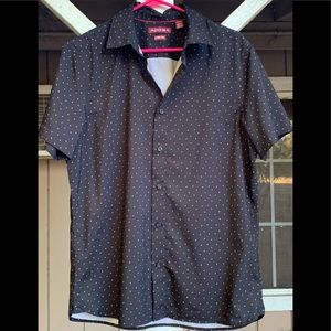 Button Down Black Shirt